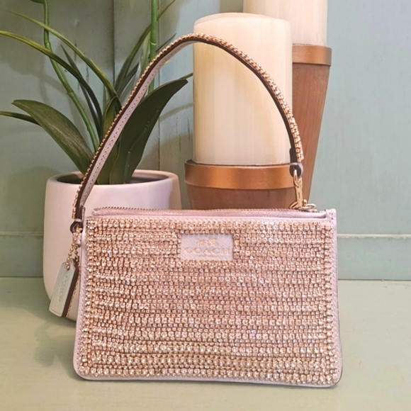 Coach Hologram Leather Corner Zip Wristlet 65517 (UPCRAFTED) - Picture 8 of 12